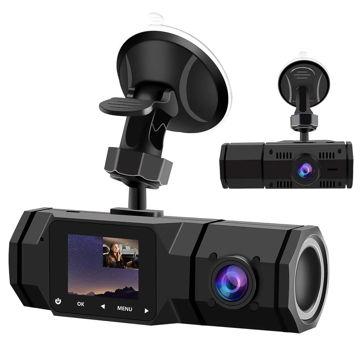Taxi Camera Recorder Mode Recording, with Dashcam, Front Dash Loop Driving 1080P Car, Vision Parking Cam, for FHD IR Dual Interior G-Sensor, Dash Night TSV Dual