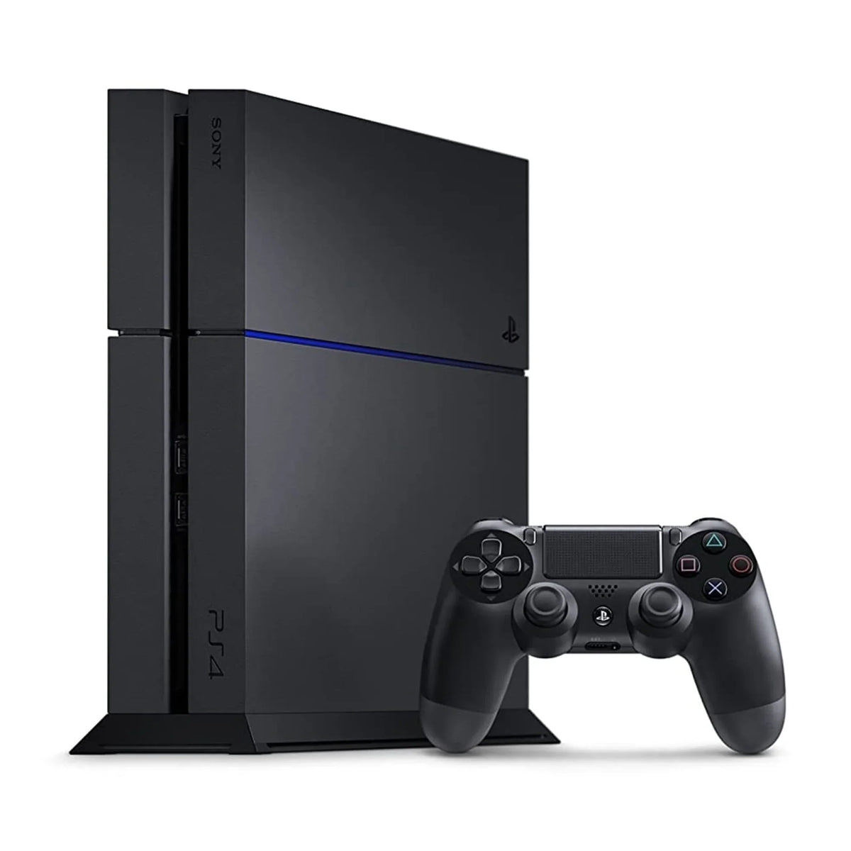 Original Pre-Owned 4 500GB CUH-1215A PlayStation PS4 System, Sony Matte Black