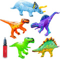 Dazmers | Toys With Dinosaur Pump - Dinosaur T-Rex Set Playset Inflatable