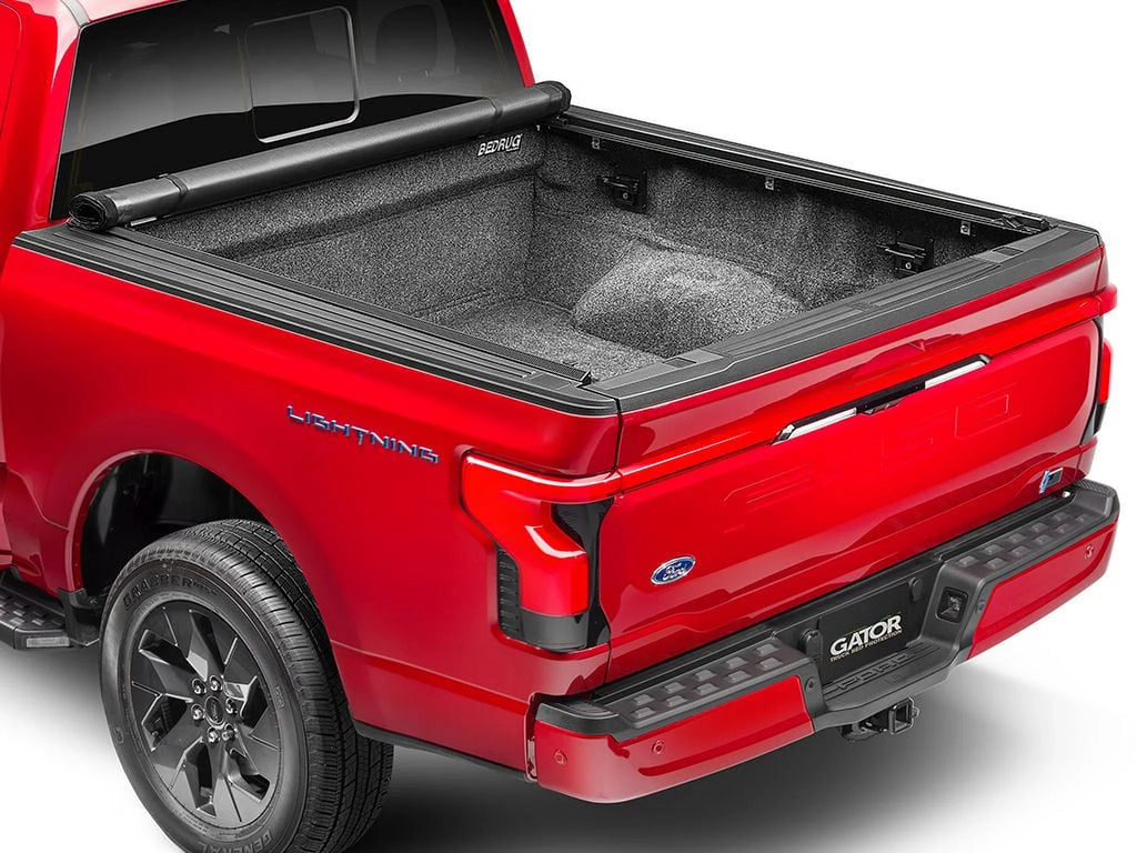 Cover 2022-2024 Bed 5'7" Tundra Tonneau Rail Gator SRX With Deck Out RealTruck by Roll-up with Compatible Toyota System