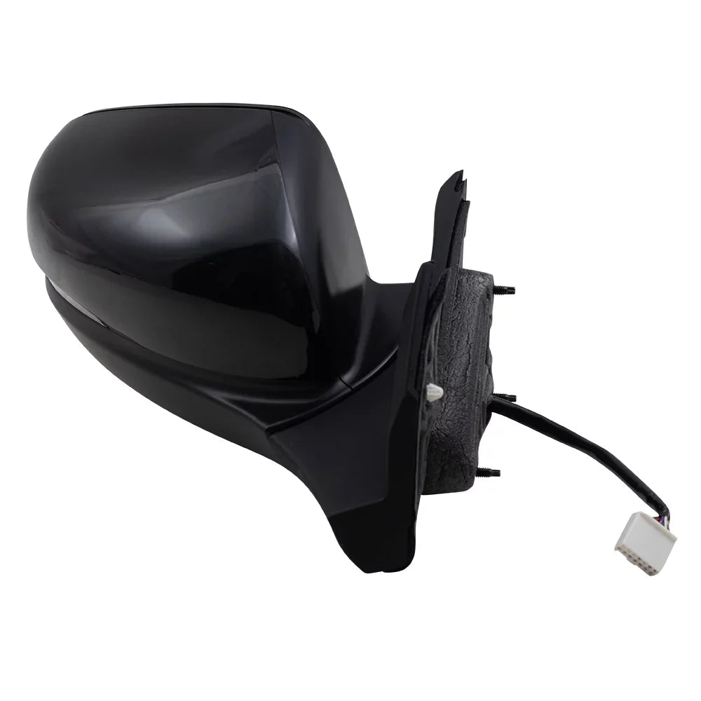 Heat-Signal-Memory Assembly Black Brock Door Dimming-Side View Mirror Power Auto To Without Match Aftermarket Paint Manual Passenger Replacement With Camera Folding Right