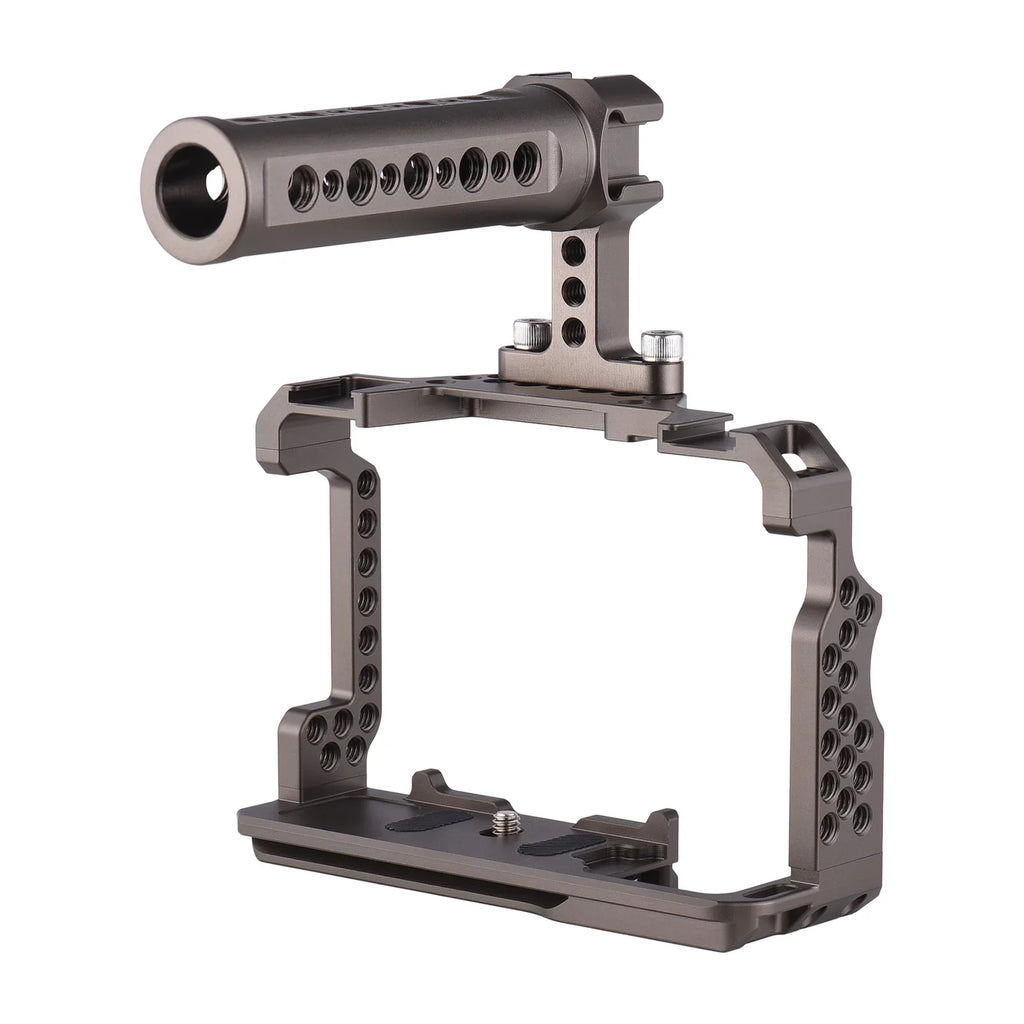 A7III Camera A7R Alloy II/ Replacement Andoer with for Cage A7 Sony Grip Handle Kit Aluminum III/ Video Rig
