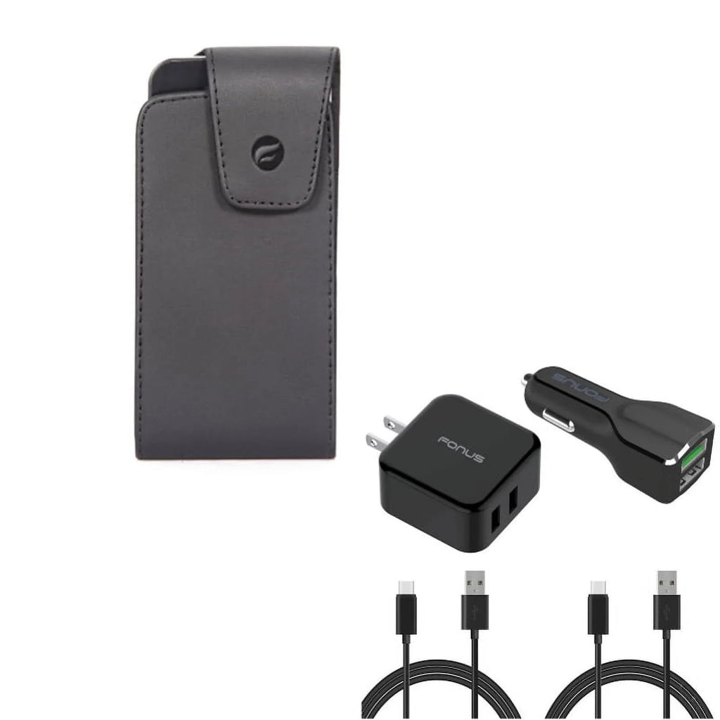 Phone 6ft w Charger - Fast ASUS 4S Case Primo 4-in-1 Black ZenFone Bundle - Pro 5z Acer 4 Adaptive Idol Alcatel Jade Liquid Car (Two) Motion - for Z2D Home Long Cable USB Blackberry Leather