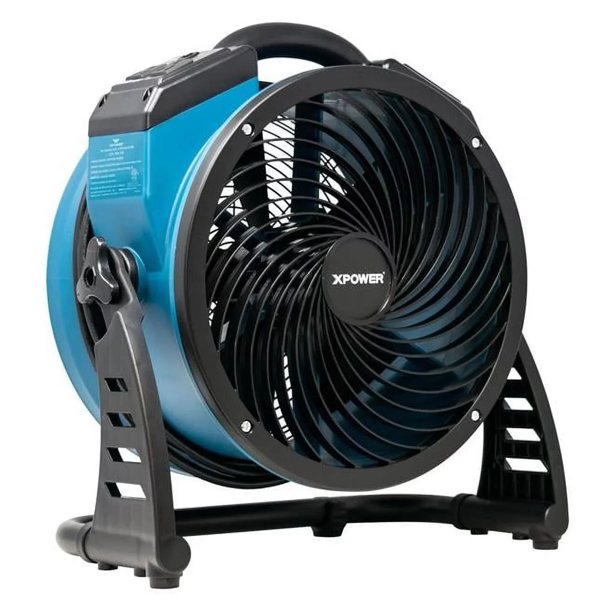 Circulator Air in. Xpower with Motor 13 DC Utility Power Fan Outlets Brushless