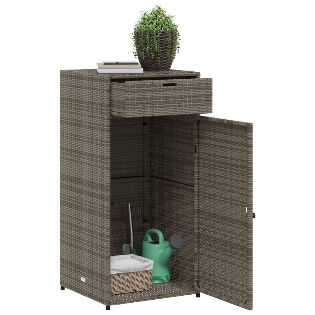 0224078c Cabinet21.7"x21.7"x43.7" 0223078c Rattan Cabinet21.7"x21.7"x43.7" parcel,21.7"x21.7"x43.7" Patio Andoer Cabinet Poly Rattan