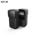 WiFi Vision with Action Rechargeable 4K Built-in IPS Face 1.28 Body Supports Battery Night Inch Anti-Shake 5M Recognition 6-Axis C200 Waterproof Camera Screen Mini SJCAM