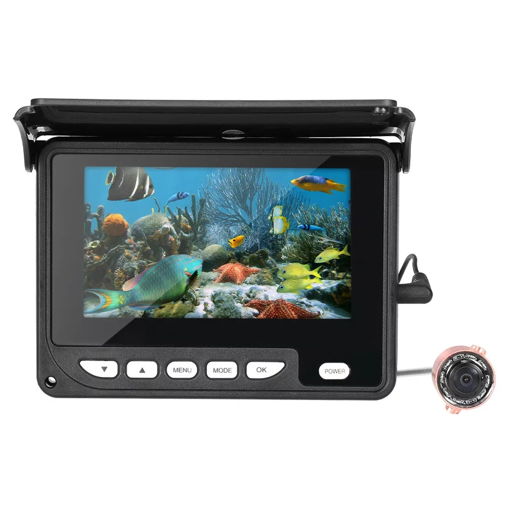 Inch Carry Finder Ice Night Cable Boat Vision Camera with Arealer 20M 4.3 Underwater Fish Camera Fishing Waterproof Bag Portable Fishing