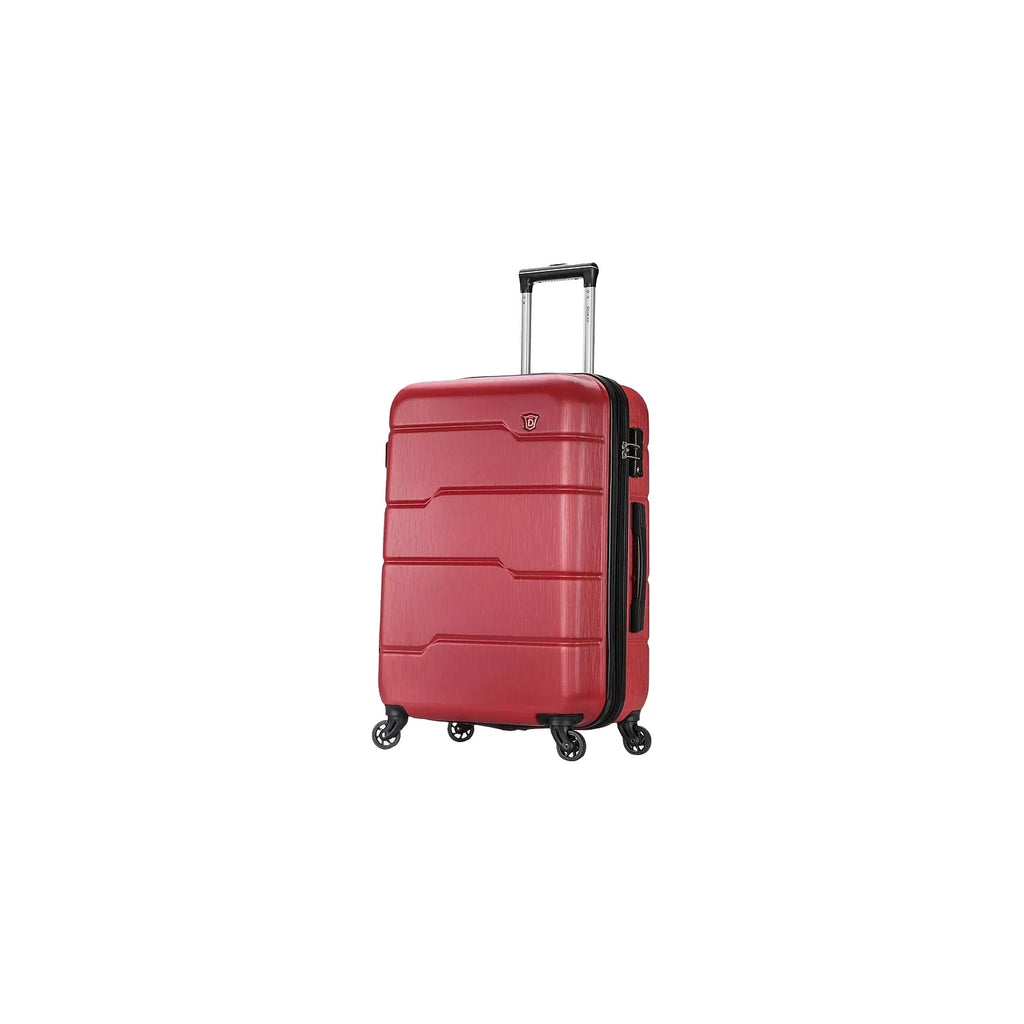 RODEZ Plastic Red Spinner DUKAP (DKROD00M-RED) PC/ABS Luggage 4-Wheel