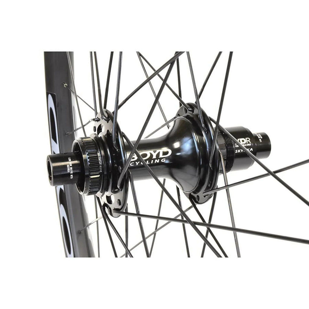 32, Boyd 148mm, Wheel, Spline 12mm TA, Holes: Micro 29'' Disc, Prologue 622, Rear, Shimano Cycling Stumphouse, /