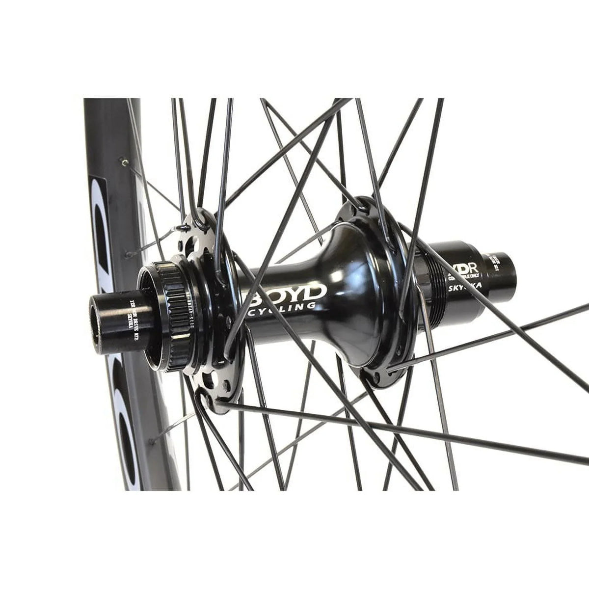 32, Boyd 148mm, Wheel, Spline 12mm TA, Holes: Micro 29'' Disc, Prologue 622, Rear, Shimano Cycling Stumphouse, /