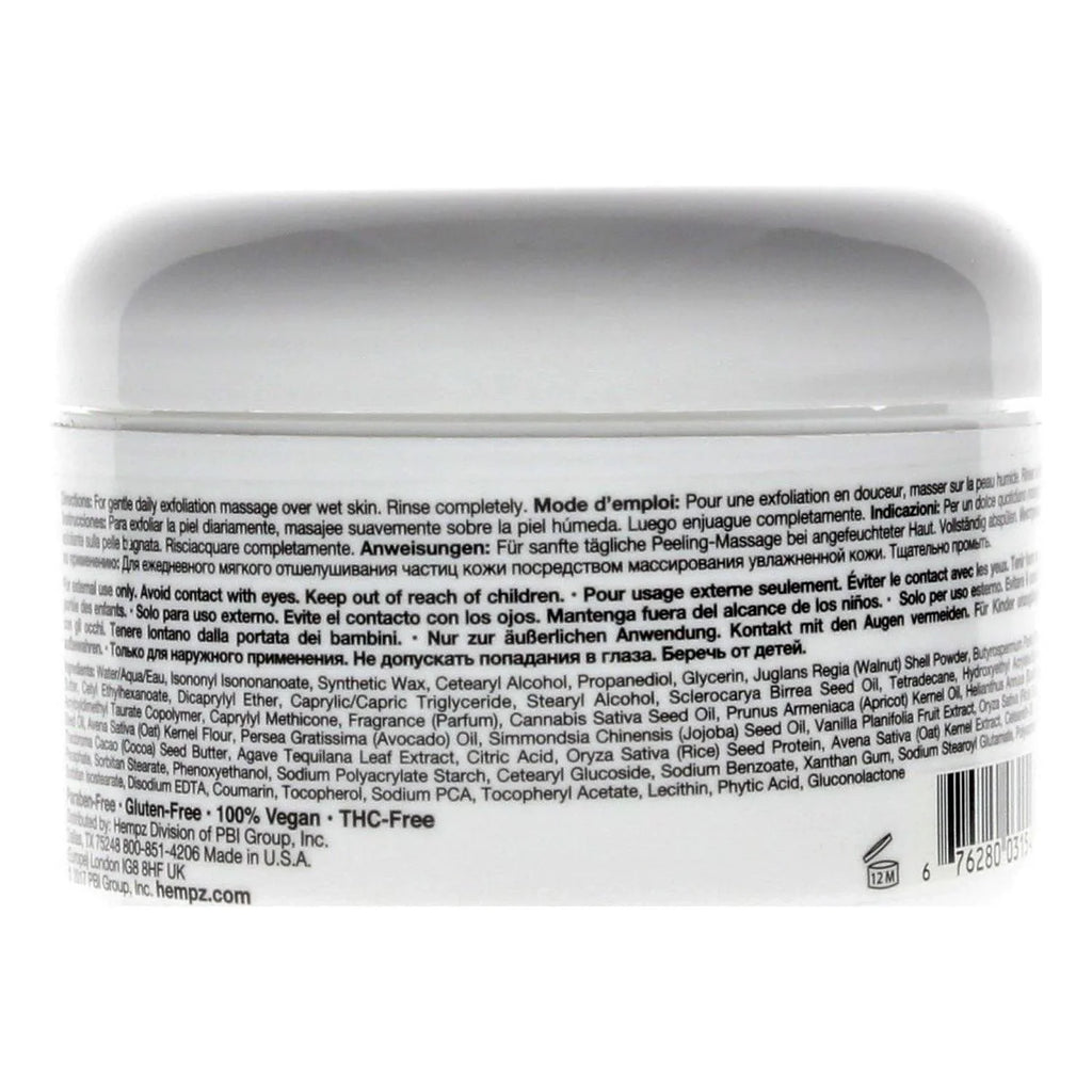 Milk Whip Exfoliating Herbal & Honey oz. Body Hempz 7.3