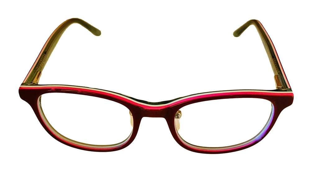 Girls Rectangle Red 45mm Frame Kitty Soft Hello Eyewear 285 Plastic