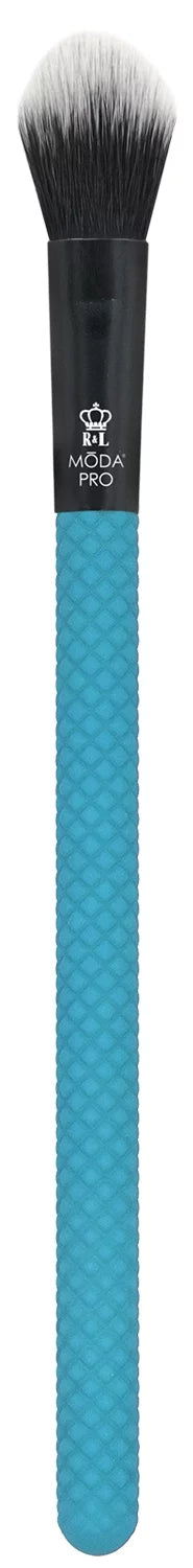 Makeup with Flat Crease Moda Teal Brush Pro Highlight, Set Brush Brushes Wrap, Full and 13pc Makeup Face Powder, Includes