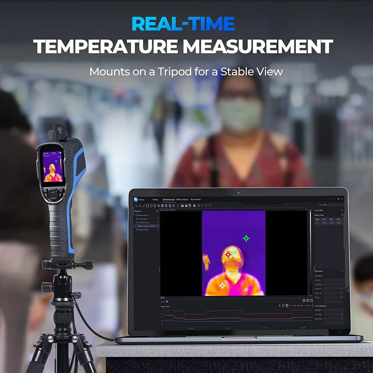 x Life TC004 192 12-Hour Camera IR Infrared Handheld 256 High TOPDON Camera, Thermal Thermal Battery Imaging Resolution Camera