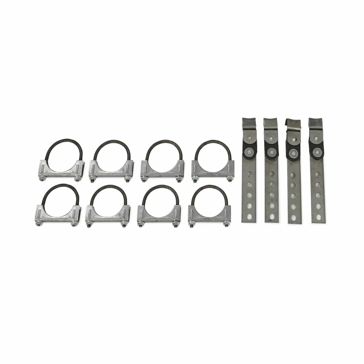 Rear 2.5" Tips Super Exit Exhaust Dual 80-86 40 F-Series RC Flowmaster Ford Kit