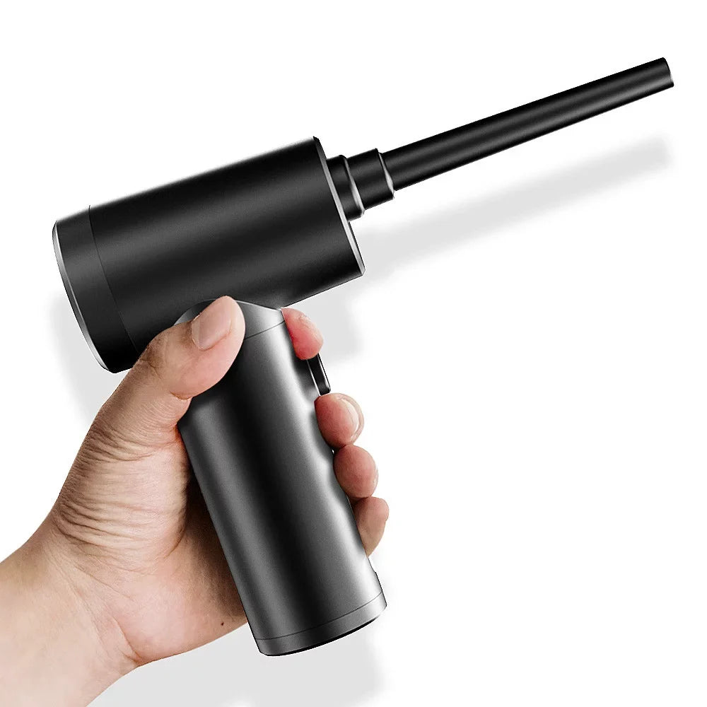Dazzduo Powerful Multifunctional Duster Reable Dust WUYUZI Inflatable Cleaner Remover 100 Blowing 100 Cordless , 50000 Pump with Light IUP 1 & LED for 2 Device -in- 1 RPM Electric 2 Air W Blower 50000