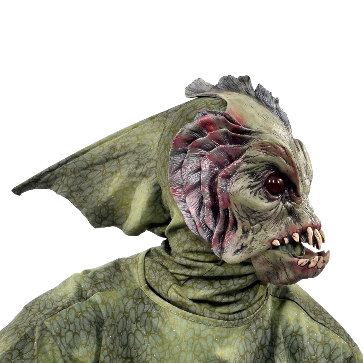 Creature Sea Costume size) Adult Deep Studios (one Halloween Mask Latex Zagone