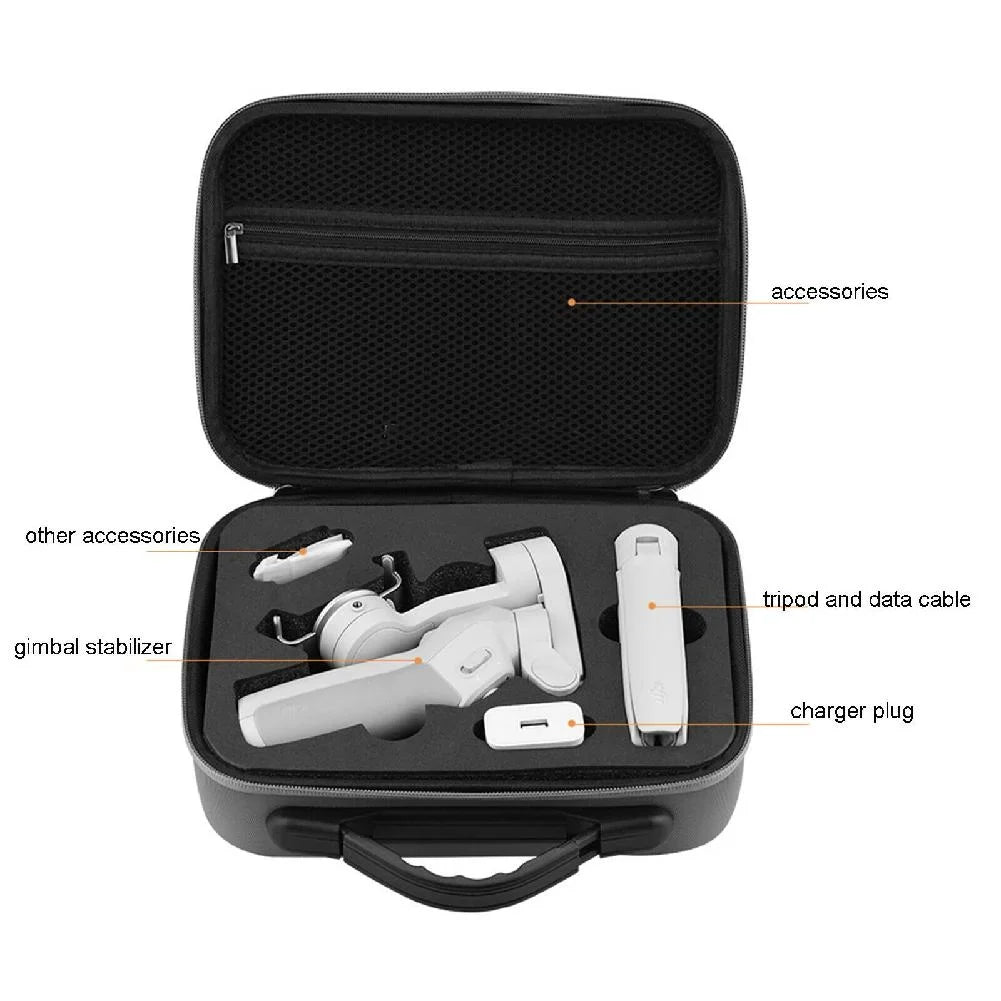 Storage Handbag, Durable Carry Osmo Stabilizer 3 4 For Hard Handle, DJI For Bag Mobile Shell Gimbal Polyester OM Comfortable