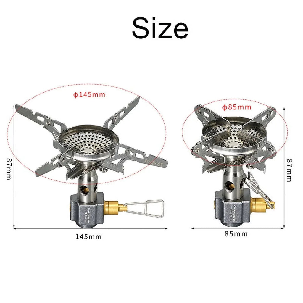 CAMPINGMOON Camping Stove Gas Camping High Backpacking Stove 3300W Stove Efficient Split
