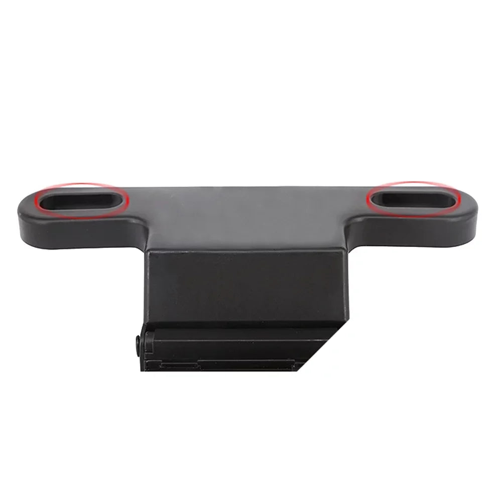 Folding Car Drink Table Back Desk Rear Tray Seat Food Holder (Black) Universal Mount Travel Cup Stand