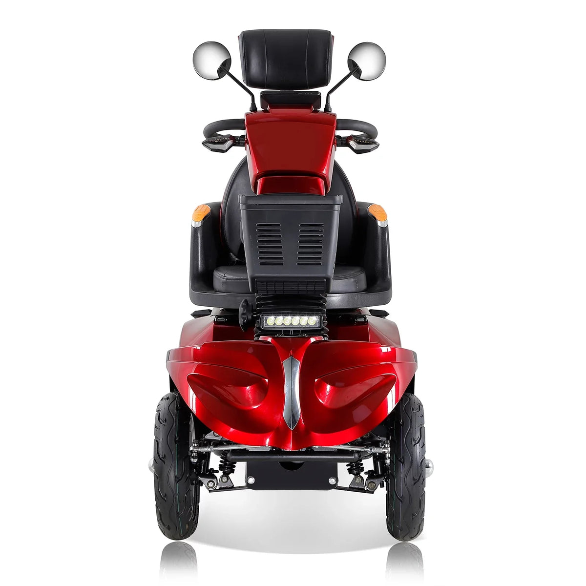 comfortable with seat Fat Scooter handle front Eletric seat 4-Wheel scooter adjust and Powerful 800W tire and