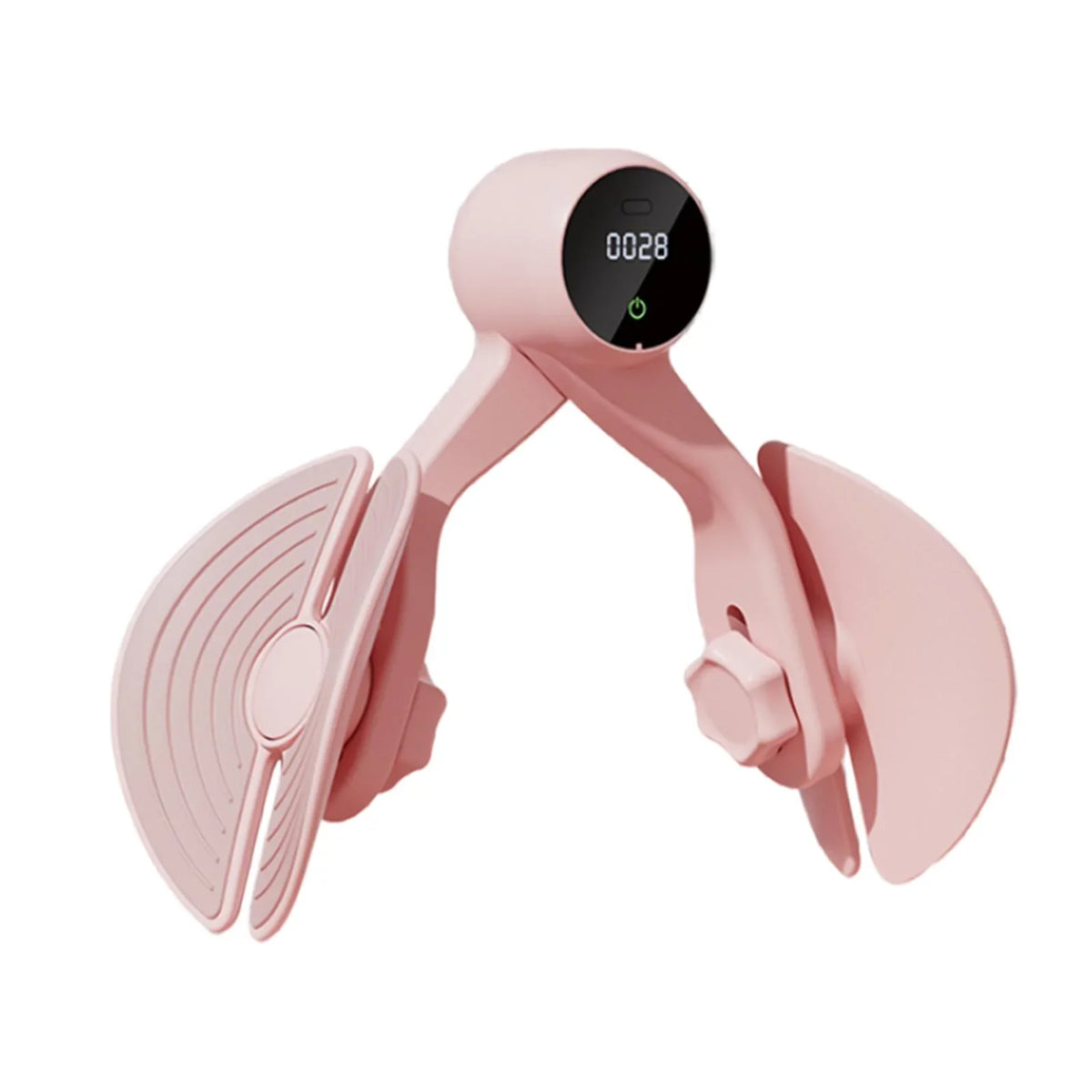 Exerciser Thigh Hip Compact, Workout Exerciser, Home Trainer Leg Hip Machine Muscle Trimmer Gym Counter, Thigh Strengthening, with Inner Thigh Pink