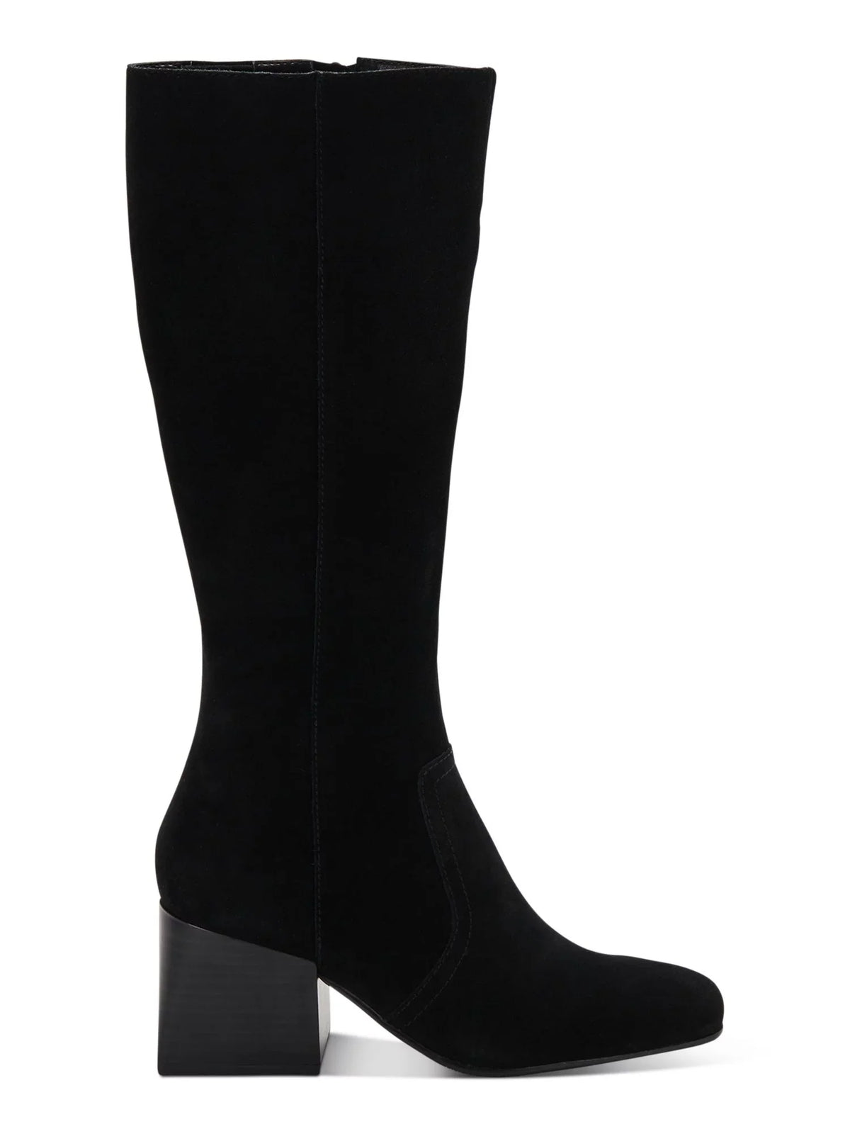 Boots Zip-Up M Dress Toe 10 Square Goring Womens Black Heel Cushioned Shoes Waterproof Stacked COLLEGE Tori AQUA