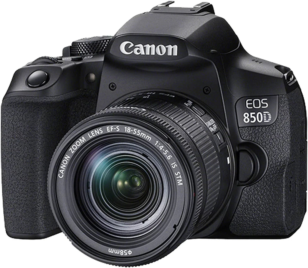 Zoom STM Canon w/EF-S Filters 36pc Lens Case + Bundle 18-55mm EOS Tripod F/4-5.6 T8i Rebel Memory DSLR 128GB + + 850D Camera +