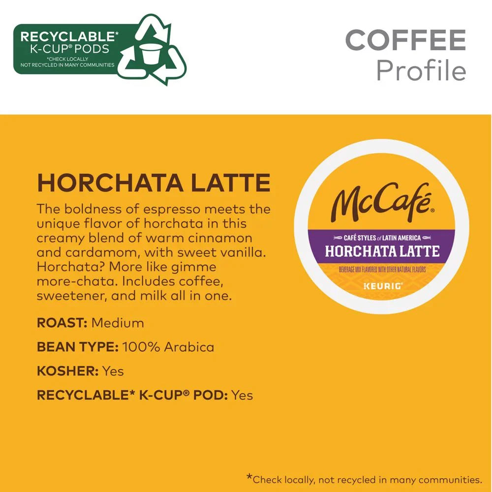 Roast K-Cup Horchata ct. Box Latte Medium 80