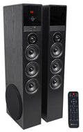 Speaker Tower Smart Home Theater TV-Black System Sony w/Sub Television For