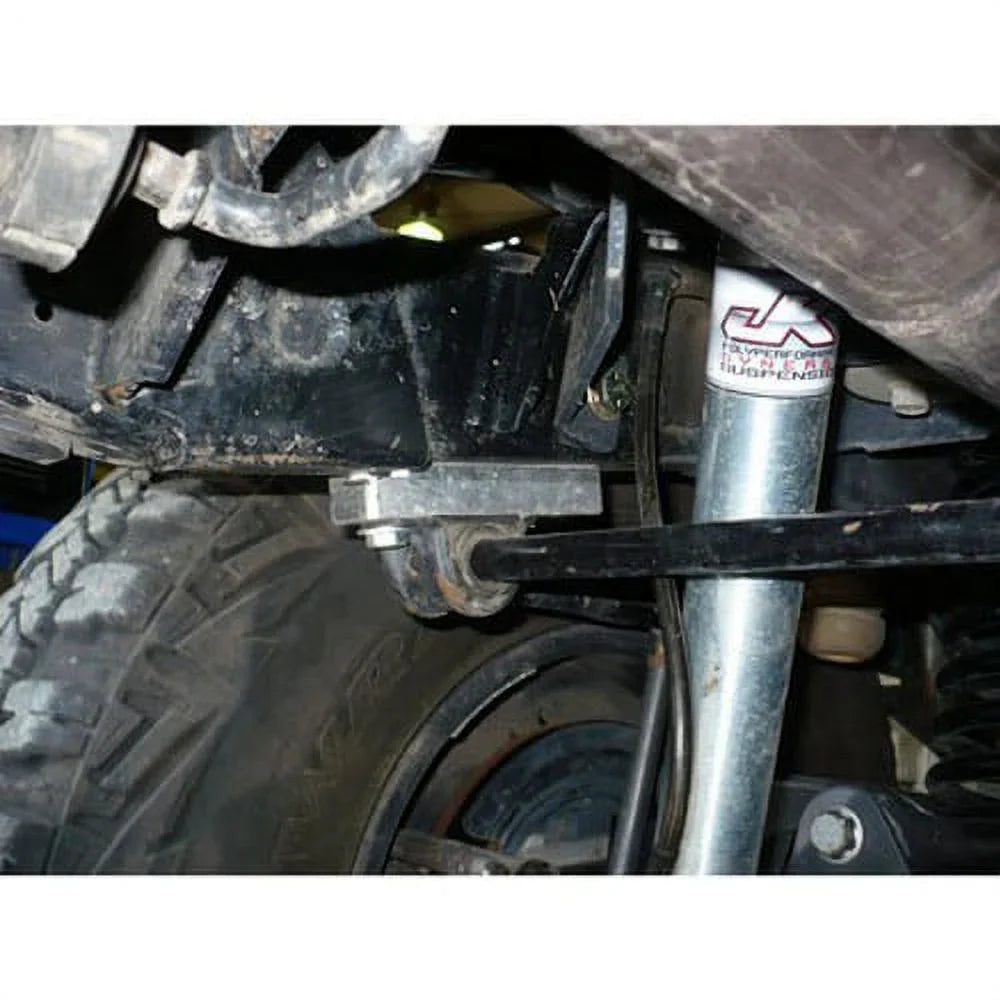 Synergy Kit Sway Wrangler Drop Bracket Alum Bar 1.0in JK/JKU 07-18 Billet Rear Drop Jeep