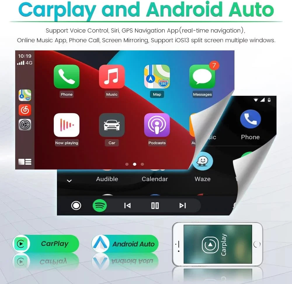 GPS/FM/WiFi/USB, RX300 Lexus RX330 Stereo Lexus 32GB 2003-2009,Android SWC/Wired Auto with Car Toyota 12 RX350 for Carplay + Harrier Car Support RX400H Radio Android 2GB