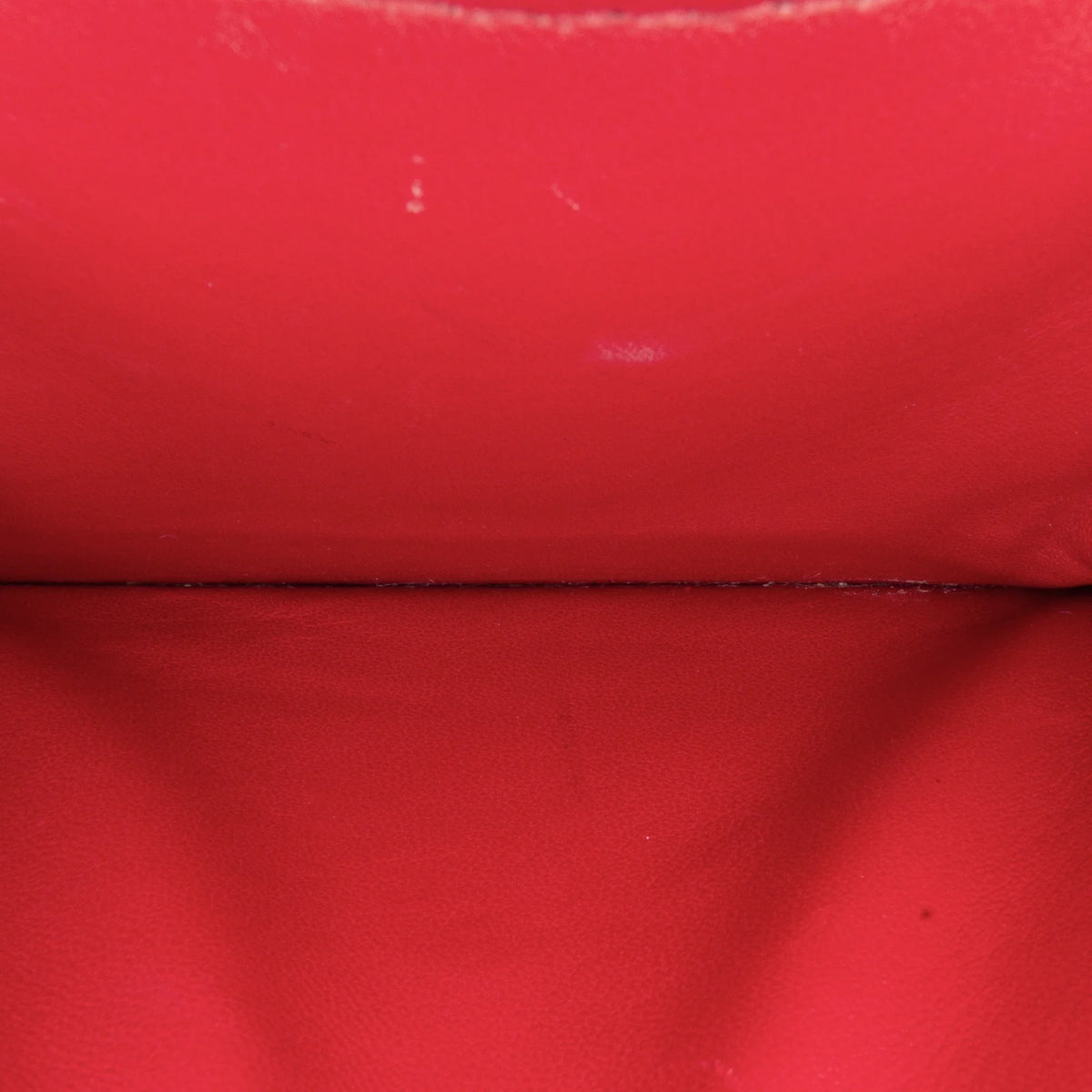 Calf Crossbody Pre-Owned Small (Good) Unisex Classic Box Bag Celine Authenticated Red Leather