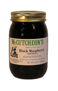 Raspberry 20 Preserves Black McCutcheons oz
