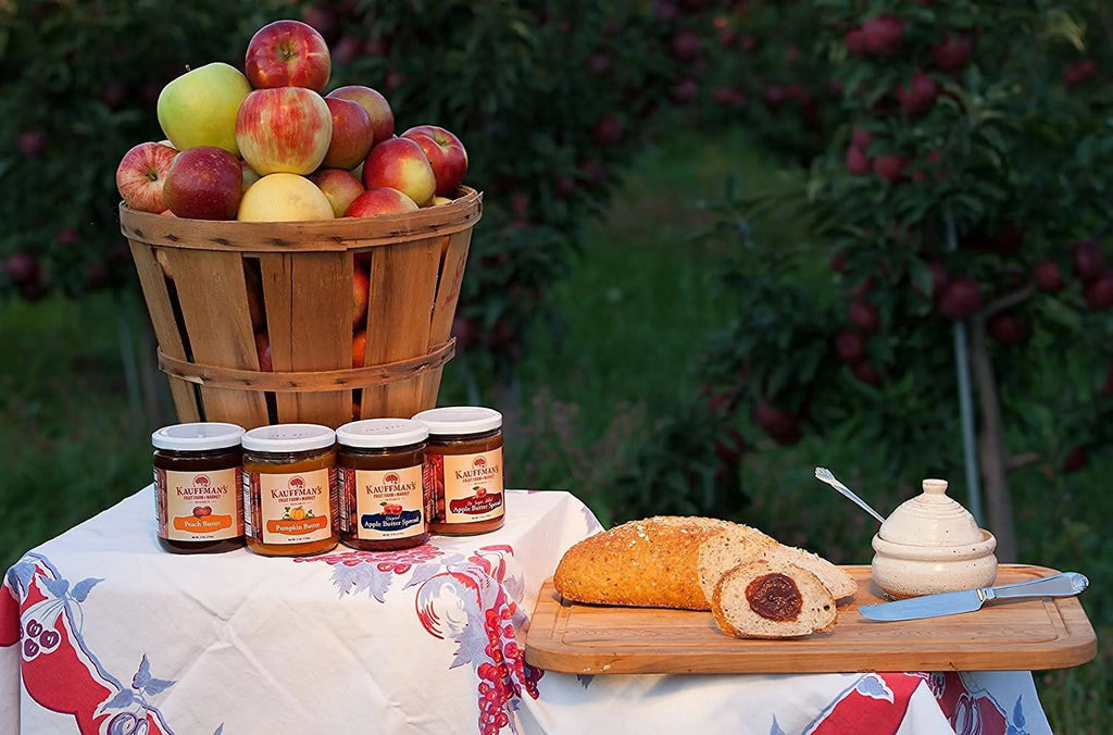 Apple Pack Butter 8.5 Cinnamon Homemade Fruit Spread, 2 Kauffman's of Farm Oz.