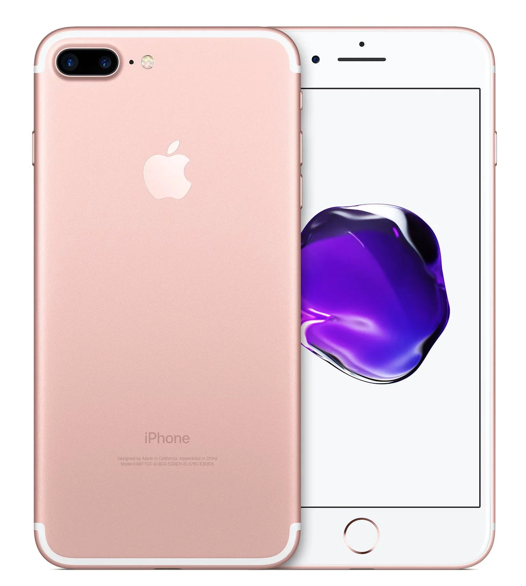 Good Rose iPhone 128GB Gold Apple Condition Mobile) 7 Used Plus (Boost
