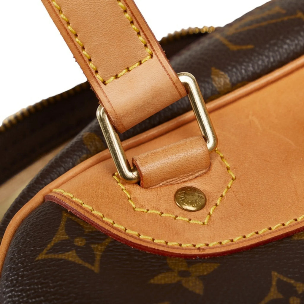 M41450 Handbag Excursion Brown Louis VUITTON Leather (Good) Vuitton LOUIS Women's Monogram PVC Pre-Owned