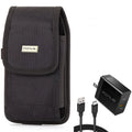 6ft 36W - Sony Fast Belt Clip Long PD Charger Xperia 5G 5G Samsung Holster Sonim A51 A33 5G 5 Home A12 Galaxy A11 Swivel A50 A30s 5G - w Cable for A20 II Type-C A52 XP8 Case