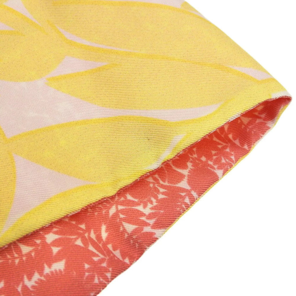 Pink (Good) M75272 Flower LOUIS Silk Pre-Owned Tropical VUITTON Yellow Scarf Bandeau Louis Vuitton