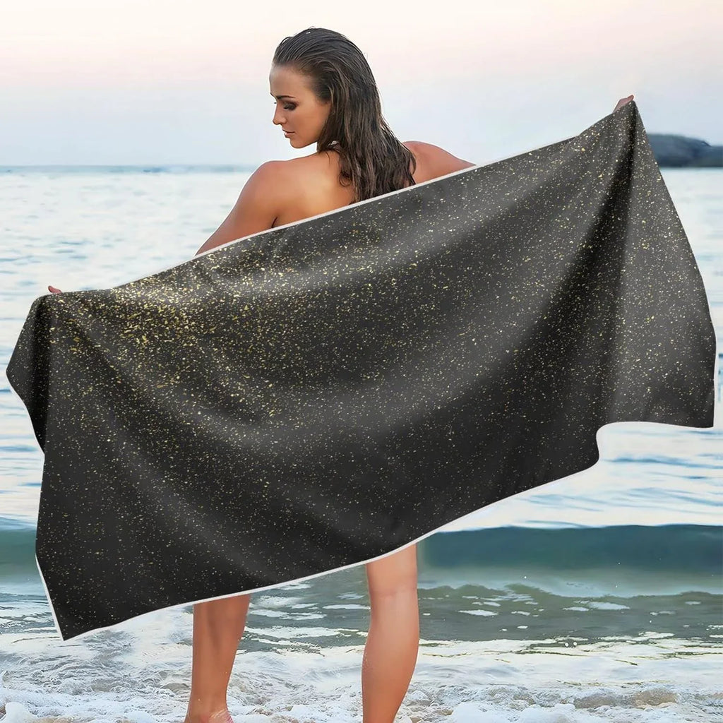 Texture for - Holiday（72） - Swimming Glitter Compact Super Towels Oversized Dry Quick Absorbent Lightweight Camping Towel Travel Beach Towel Bestwell