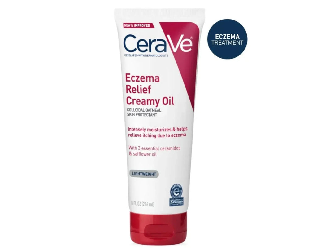 Pack Oil - Skin Oz. Relief Eczema Fl. of Protectant, Oatmeal Creamy Cerave 8 5