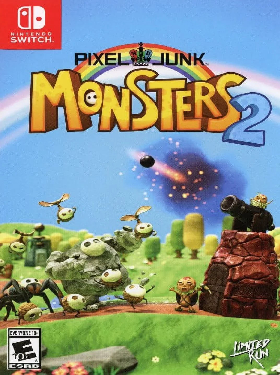 (Refurbished) Game PixelJunk Switch, Restored (Nintendo Strategy 2019) 2 Monsters