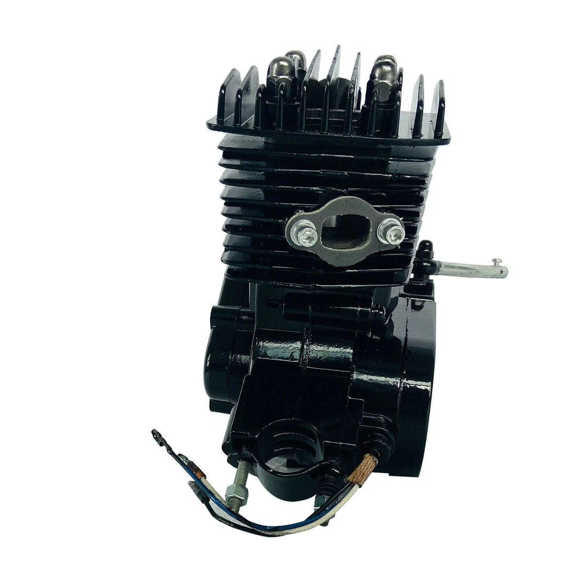 2.94KW Motorized Motor Petrol Bike Cylinder Air-cooled 80CC Start 6500r/min Gas Pull Engine 2-Stroke Bicycle Single Engine for
