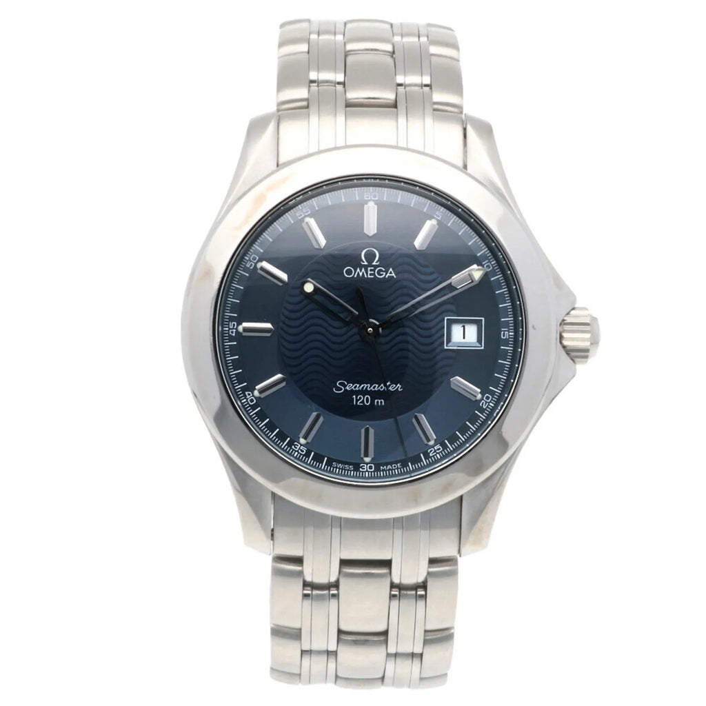 Steel Watch OMEGA Men's Quartz Omega Seamaster 120M (Good) Pre-Owned 2581.80 Stainless