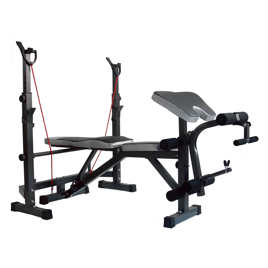 Olympic Press Workout Crunch Handle Champ Stock Body with US Curl, Weight Leg Workouts, Home and Developer Bench, Bench for Equipment At for Preacher Workouts Home