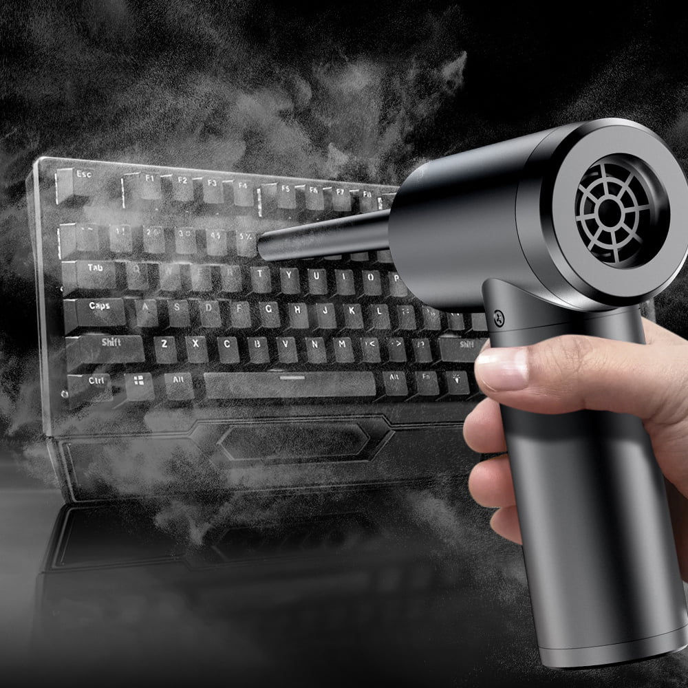 Dazzduo Powerful Multifunctional Duster Reable Dust WUYUZI Inflatable Cleaner Remover 100 Blowing 100 Cordless , 50000 Pump with Light IUP 1 & LED for 2 Device -in- 1 RPM Electric 2 Air W Blower 50000