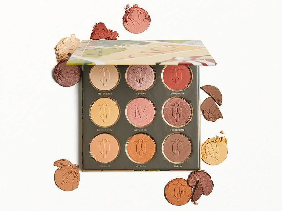 Intense Palette Italy Tuscany x Nomad Eyeshadow Cosmetics