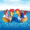 Park Set Play Game Chicken Pool Fight Float WD014