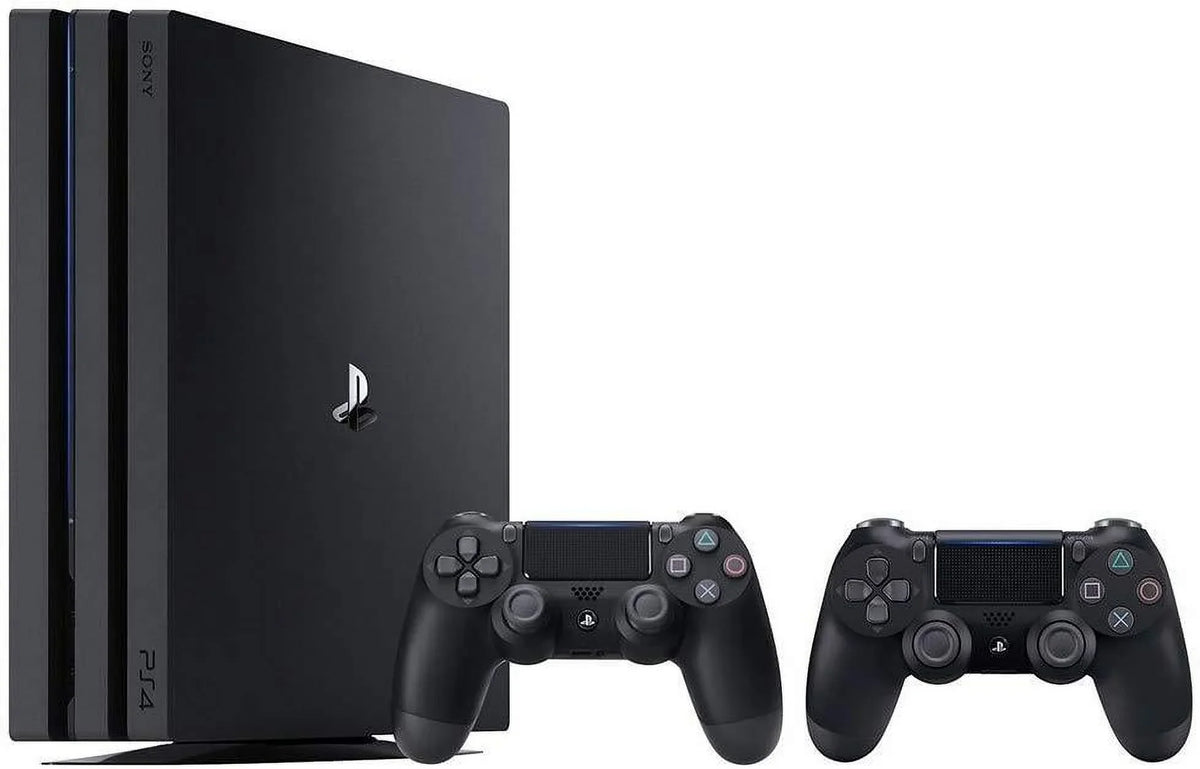 Controller (2 4 an Console 4 Items): - and Dualshock Wireless Jet Pro PS4 Black Console PS4 PlayStation Bundle 1TB Pro Extra