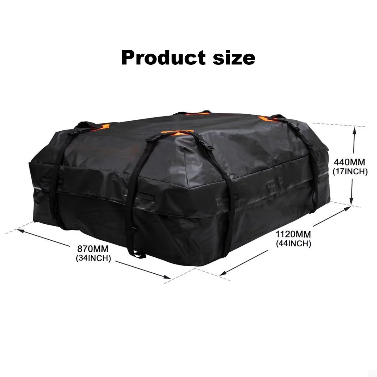 Roof Travel Bag Carrier Car Storage Camping Universal Cube for Waterproof Cargo Luggage Bag Htovila Cargo Bag 600D